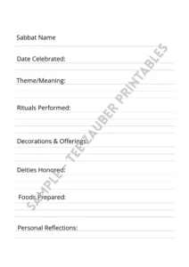 Witchy_Planner_and_Grimoire_page - 9