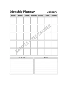 Undated Digital Planner page 3