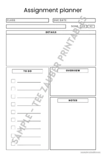 Assignment-planner